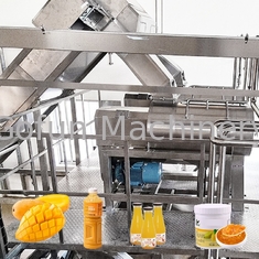 3T/H Línea de procesamiento de mango Servicio de una parada de la máquina de procesamiento de atascos