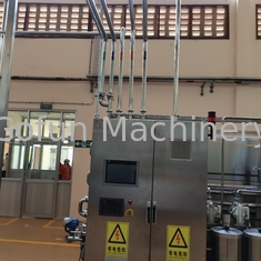 Máquina tubular 5T/H Juice Production Machine del esterilizador de UHT de la alta precisión