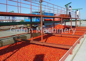 Línea de transformación del tomate 380V/planta de tratamiento comerciales del puré del tomate