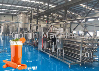 Concentración vegetal del jugo del equipo de proceso de la planta de tratamiento de la zanahoria del gran escala