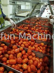 220v / Línea de transformación modificada para requisitos particulares del tomate cadena de producción del atasco de la fruta ahorro de la energía