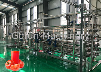 la cadena de producción de la salsa de tomate Sus304/316L de 5t/H agua recicla