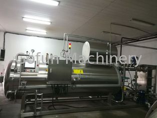 Capacidad modificada para requisitos particulares de la eficacia alta de la máquina del esterilizador de UHT de la réplica de la legumbre de fruta