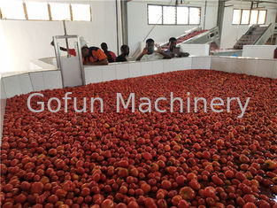Cadena de producción de la salsa de tomate de tomate de SUS304 50T/H 440V