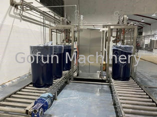 Equipo de proceso automático de la pasta de tomate del bolso aséptico 25T/D 380V