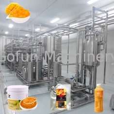 Línea de transformación industrial del atasco del mango 100T/D frutas frescas que hacen la máquina