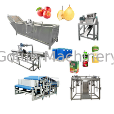 Máquina procesadora de pulpa de manzana Línea de producción de mermelada de concentrado de manzana
