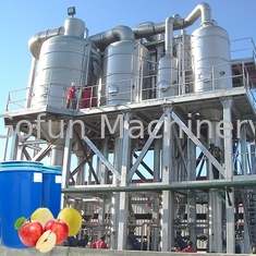 Acero inoxidable Apple Juice Processing Plant 50T/D de la categoría alimenticia