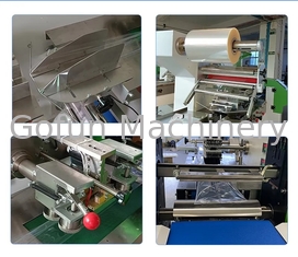 Máquina automática de embalaje de almohadas de alta eficiencia de 220 V para mango seco