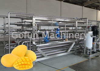 Máquina de pasteurización Ss304 uht Línea de procesamiento llave en mano de pasta de pera