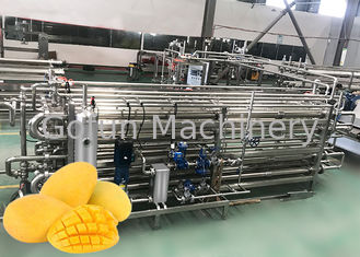 Máquina de proceso del atasco del pasteurizador de la pequeña escala de la goma de la concentración del mango