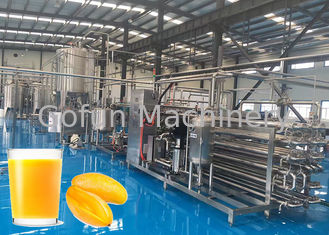 Mango profesional Juice Sterilizing Equipment de la seguridad de la máquina del esterilizador de UHT
