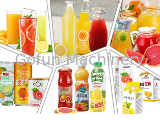 paquete de la botella de Juice Citrus Processing Line Plastic de la fruta 440V