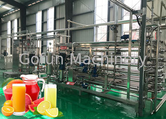 Línea de transformación ahorro de energía de la fruta cítrica atasco de la fruta que procesa la maquinaria 5 t/h
