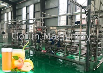 Termine la cadena de producción del jugo de la manzana y de la pera maquinaria automática llena de la planta de tratamiento