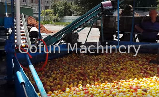 Línea de transformación automática completa de fruta zumo de fruta que hace máquina la operación fácil