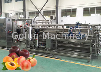 Control de esterilización del sistema PLC de la salsa de la máquina del esterilizador de la comida de la goma de la fruta