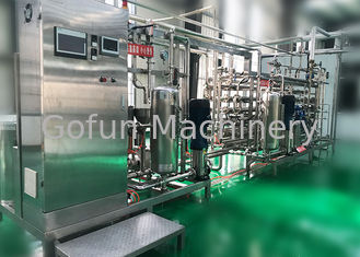 Línea consumo bajo del tratamiento de la leche de la máquina del esterilizador de UHT de la leche de la lechería