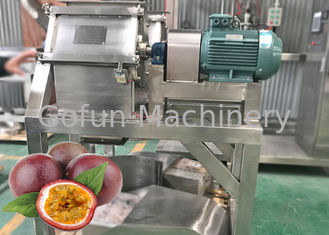 Funcionamiento de la máquina 1500 T/día de la fruta de la pasión del acero que reduce a pulpa inoxidable buen