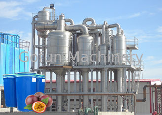 Máquina concentrada de la producción del jugo de la máquina de proceso de fruta de la pasión del SUS 304