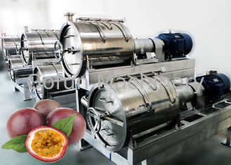 Máquina de proceso de fruta de la pasión de la bebida 440V 20T/H