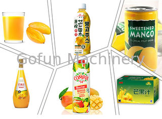 Juice Extracting Mango Processing Line concentrado 25T/H